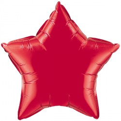 Ruby Red Star 20" Flat Q Hk