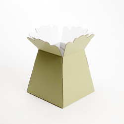 Sage Green Matt Porto Vase/hamper Boxes (25)