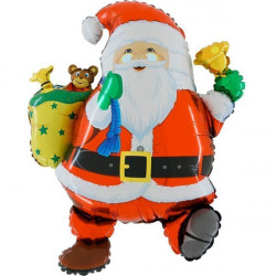 Santa Claus Grabo Shape 30" Flat