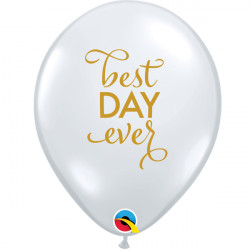 Simply The Best Day Ever 11" Diamond Clear Gold Ink (25ct) Lac