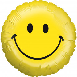 Smiley Face 9" Flat