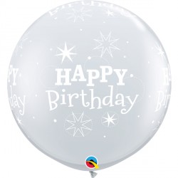 Sparkle Birthday 3' Diamond Clear (2ct) Cd