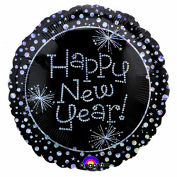 Sparkles Happy New Year Standard S40 Pkt