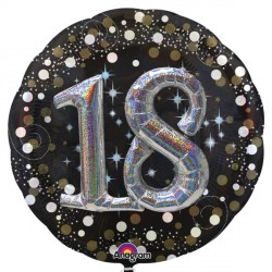 Sparkling Celebration 18 Multi Balloon Shape P75 Pkt (32" X 32")