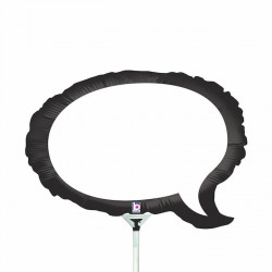 Speech Bubble 14" Mini Shape Flat