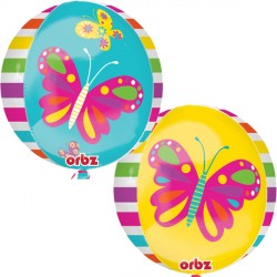 Spring Butterfly Orbz G20 Pkt (15" X 16")