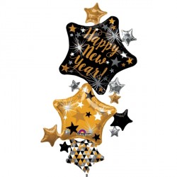 Star Stacker New Year Shape P60 Pkt (37" X 67")