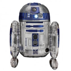 Star Wars R2d2 Sitter Multi Balloon P50 Pkt (15" X 18")