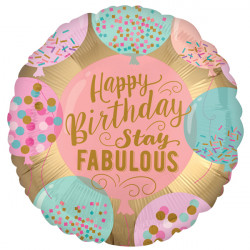 Stay Fabulous Birthday Standard S40 Pkt