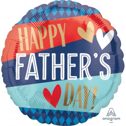 Stripes & Argyle Happy Father's Day Standard S40 Pkt