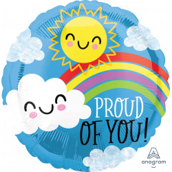 Sunshine & Rainbow Proud Of You Standard S40 Pkt