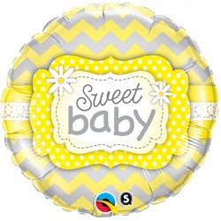 Sweet Baby Yellow Patterns 18" Pkt If