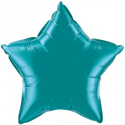 Teal Star 20" Flat Q Hk