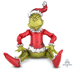 The Grinch Sitter Multi Balloon A75 Pkt (19" X 24")