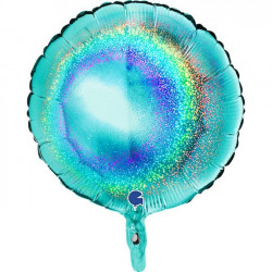 Tiffany Glitter Holographic Round 18" Pkt