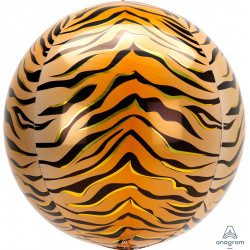 Tiger Print Animalz Orbz G20 Pkt (15" X 16")