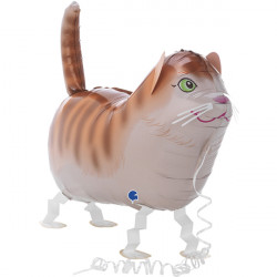 Tommy The Cat Walking Pet 24" Shape G Pkt