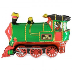 Train Green Grabo 28" Shape Flat