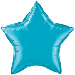 Turquoise Star 20" Flat Q Hk