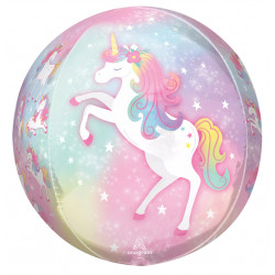 Unicorn Enchanted Orbz G20 Pkt (15" X 16")