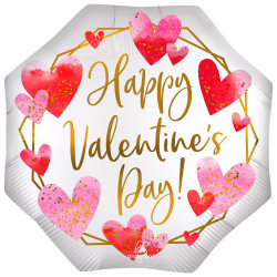 Watercolour  Happy Valentine's Day Jumbo P32 Pkt