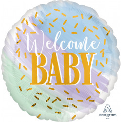 Watercolour Welcome Baby Standard S40 Pkt