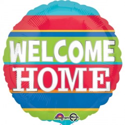 Welcome Home Colourful Stripes Standard S40 Pkt