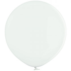 White 24" Pastel Belbal (1ct)