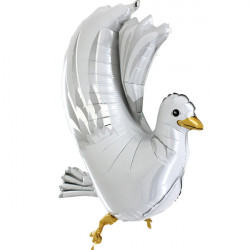 White Dove 37" 3d/4d Shape D6 Pkt