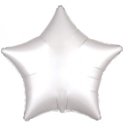 White Satin Luxe Star Standard S15 Flat A