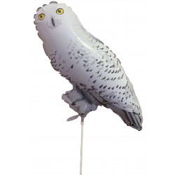 White Snow Owl 14" Mini Shape Flat