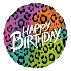 Wild Child Birthday Shape P32 Pkt (22" X 22")