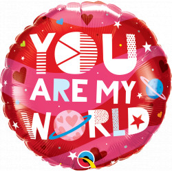 You Are My World 18" Pkt If