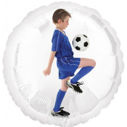 Young Football Player Street Treat Standard Flat Single (1ct)