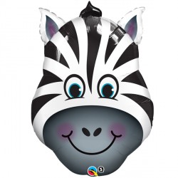 Zany Zebra 32" Shape Group B Pkt Yte